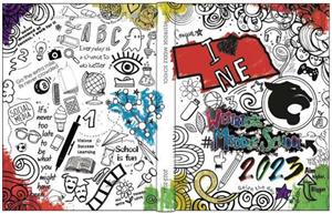 2022-2023 Yearbook design
